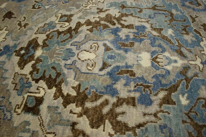 9X12 Ft Handmade Classic Osh Chobi Floral Rug