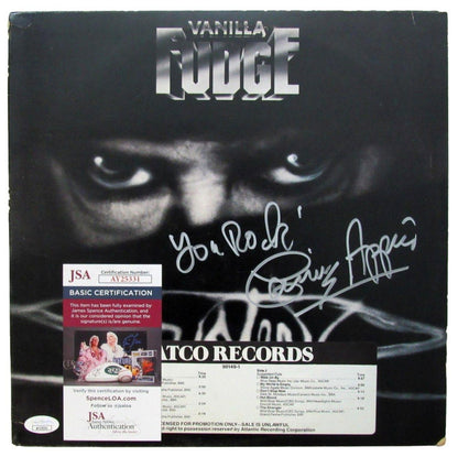 Carmine Appice Drummer Signed/Inscribed Vanilla Fudge Album Lp Vinyl Jsa 201223