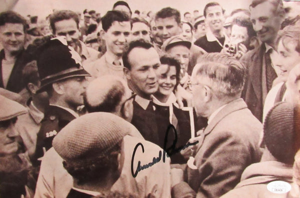 Signed PGA Golf Champ Photo 12x8 Autographed By Arnold Palmer B JSA 192665