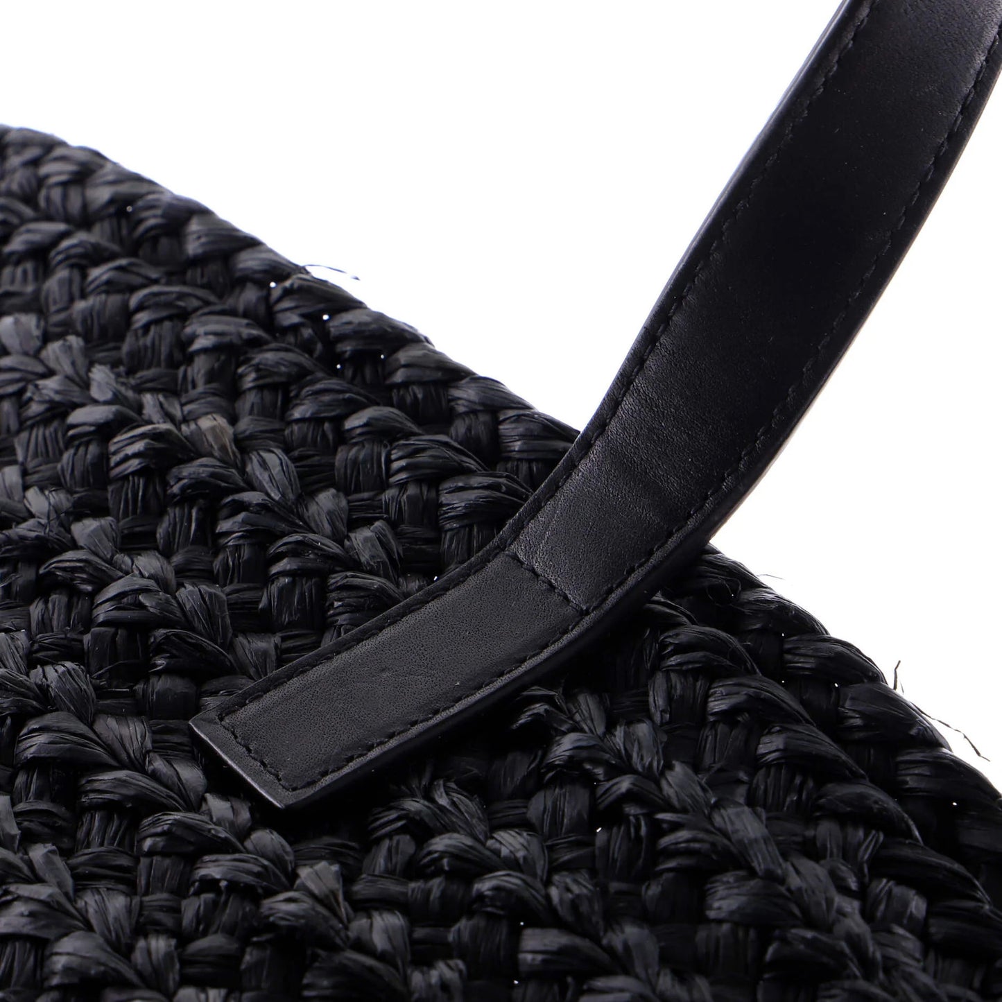 Saint Laurent Panier Basket Shopper Raffia Medium