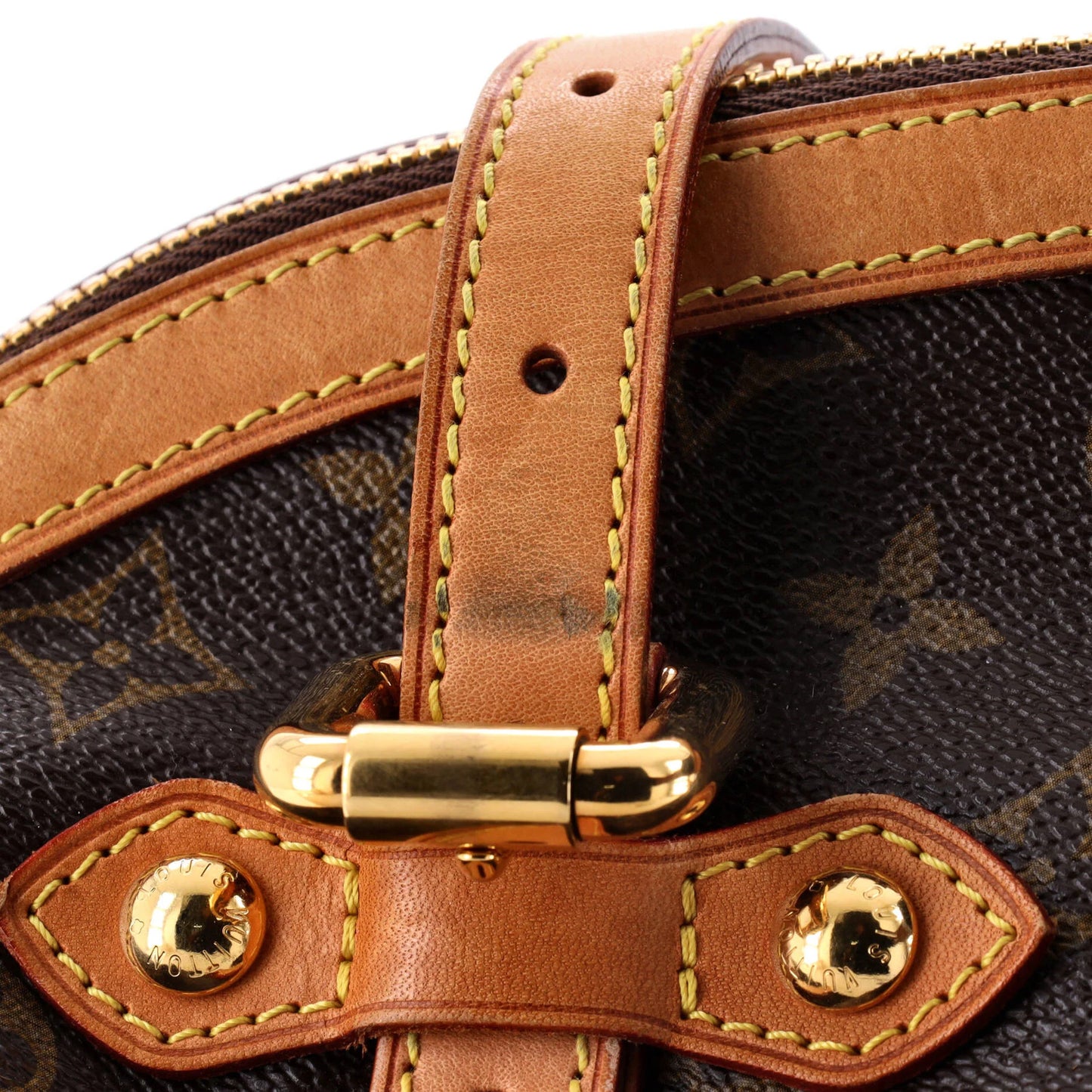 Louis Vuitton Tivoli Handbag Monogram Canvas Gm