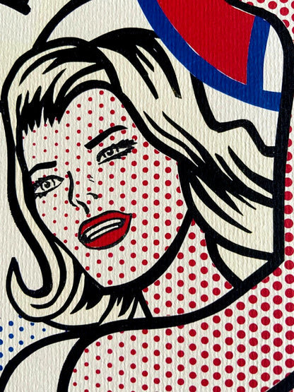 Roy Lichtenstein, Signed Coa Lithograph Limited Edition
