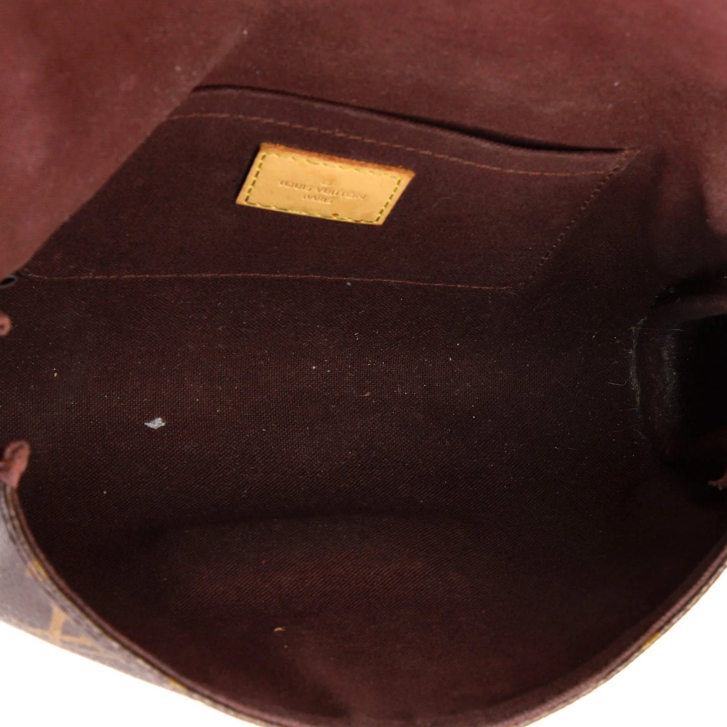 Louis Vuitton Favorite Handbag Monogram Canvas Mm