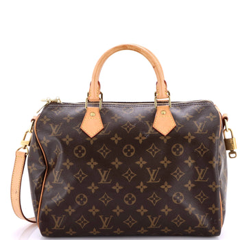 Louis Vuitton Speedy Bandouliere Bag Monogram Canvas 30