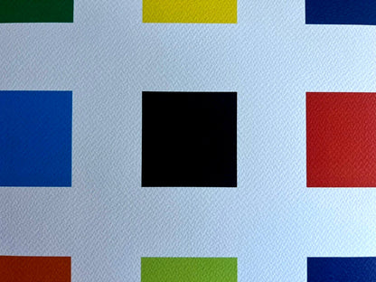 Ellsworth Kelly Lithograph Signed Coa 180 Ex Numbered Pencil Stamp