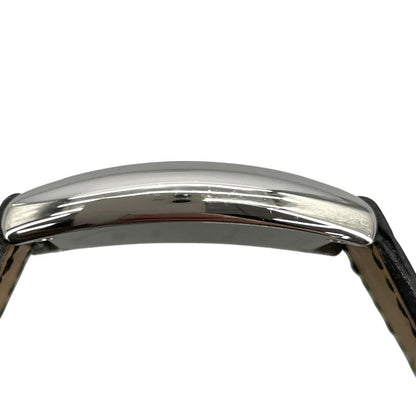 Franck Muller Tonneau Curvex 1752Bqz Silver Ss/Leather Strap Quartz