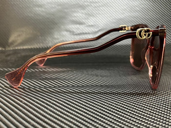 GUCCI GG1010S 004 Burgundy Cat Eye 60 mm Women's