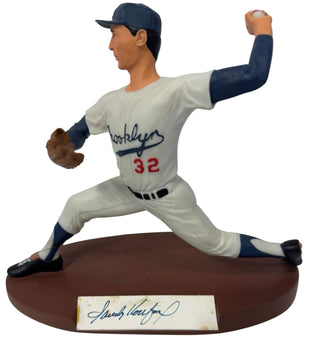 Sandy Koufax Autographed Salvino Figurine