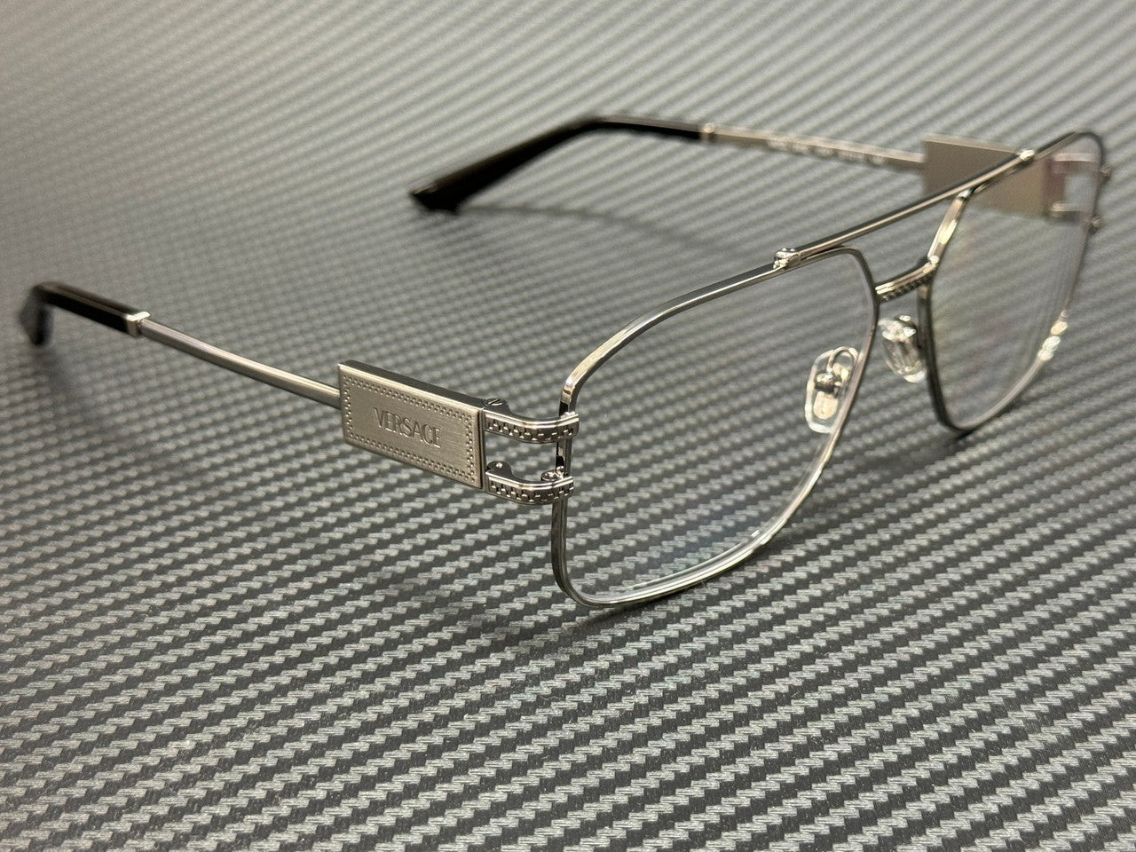 Gunmetal Men's 1001 57 Versace Ve1302 Eyeglasses