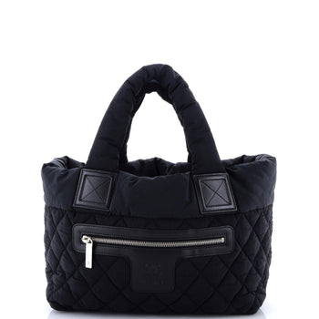 Chanel Coco Cocoon Reversible Tote Quilted Nylon Small