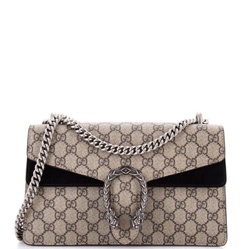 Gucci Dionysus Bag Gg Coated Canvas And Leather Small