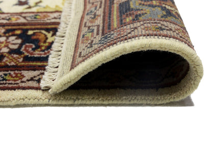 Handmade Floral Design Chobi Rug Wool Oriental