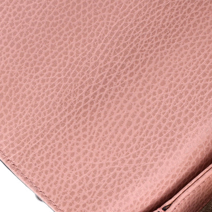 Gucci Interlocking Top Handle Bag Leather Medium