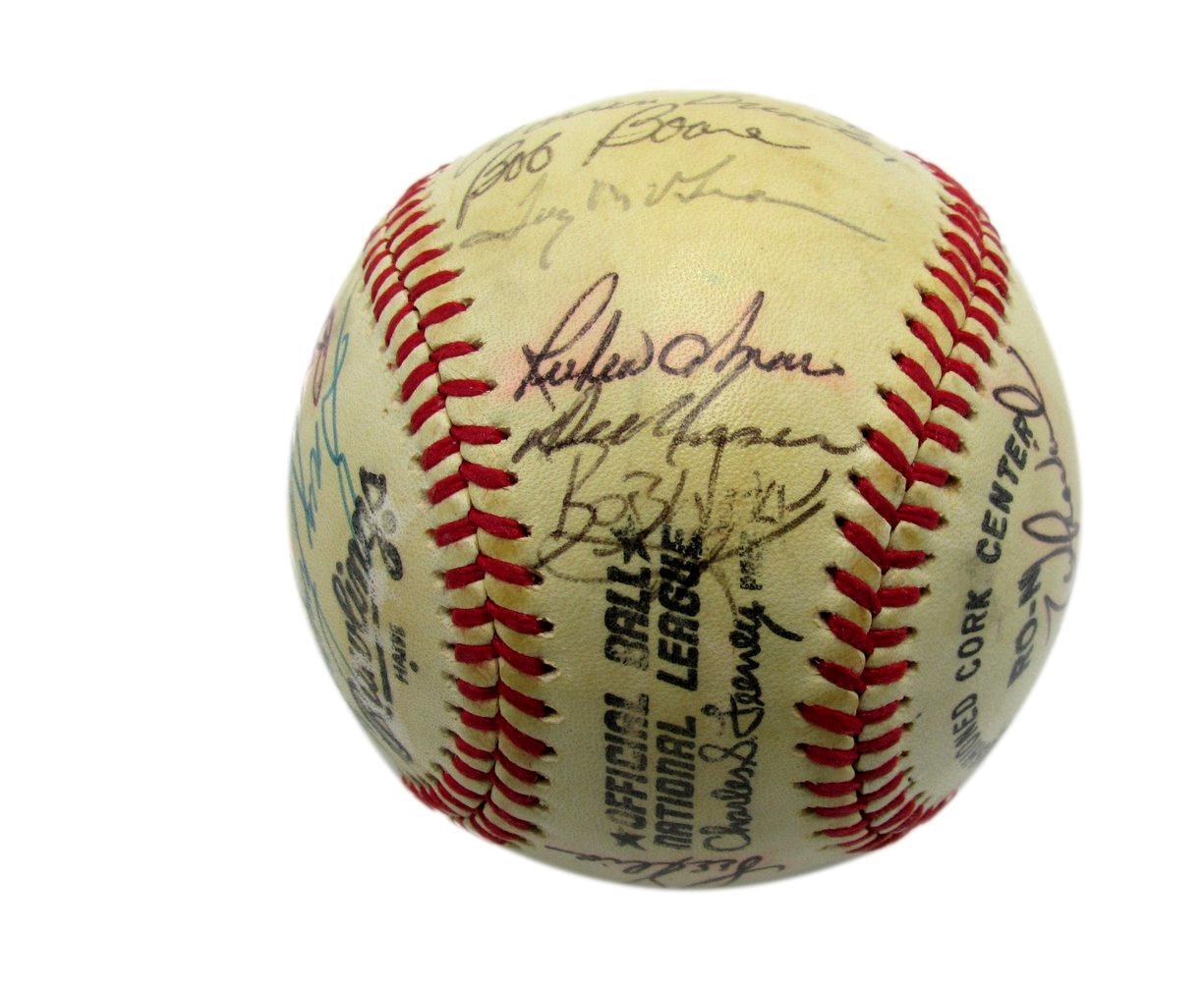 1980 Philadelphia Phillies Multi-Signed By 25 Onl