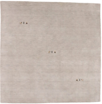Handmade Pictorial Tribal Gabbeh Square Rug