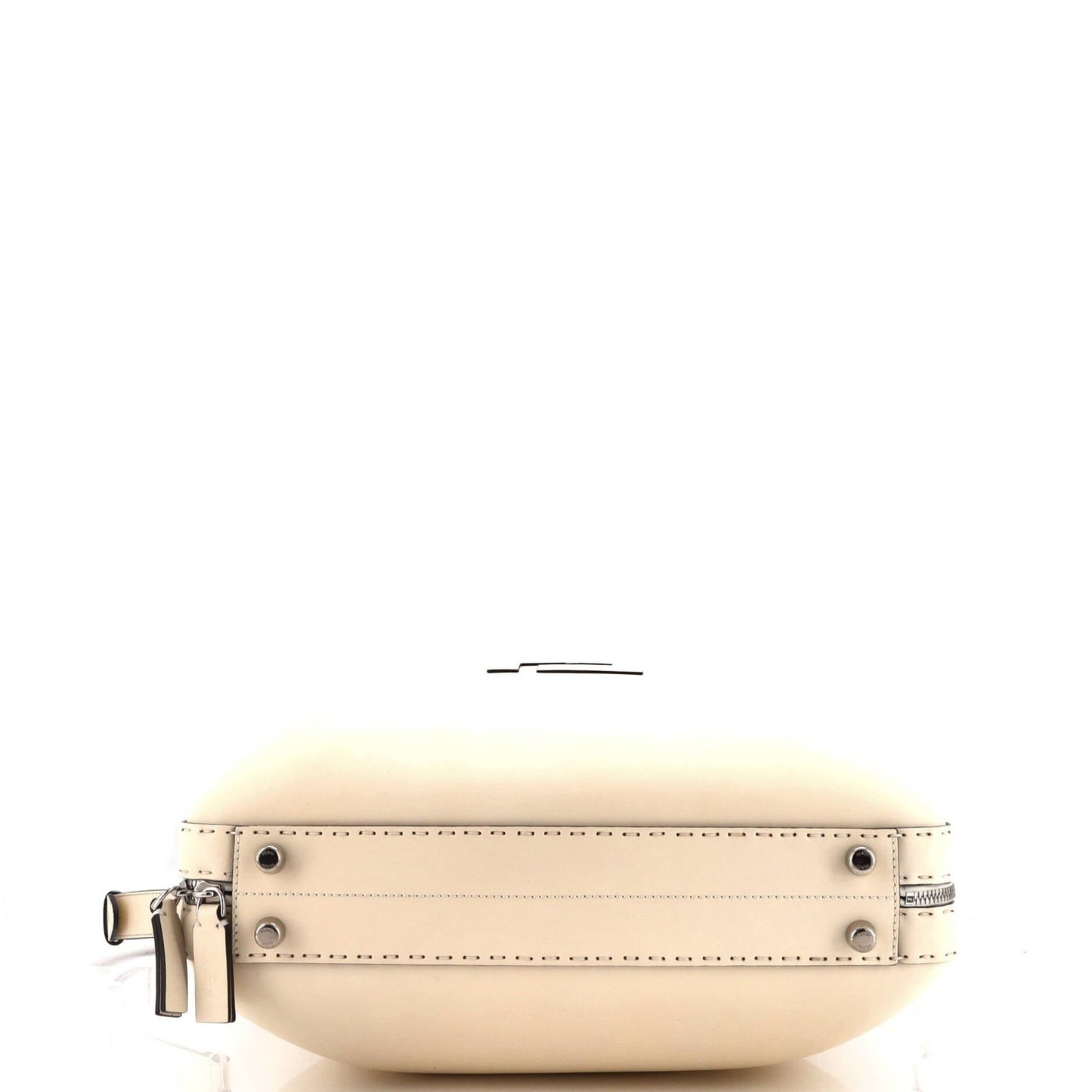 Fendi Ff Logo Suitcase Crossbody Bag Leather Medium