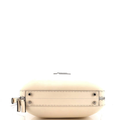 Fendi Ff Logo Suitcase Crossbody Bag Leather Medium