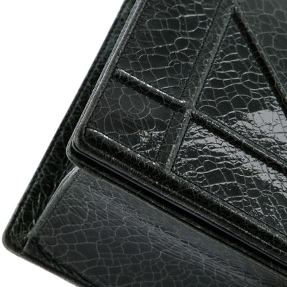 Christian Dior Diorama Flap Bag Crackled Deerskin Medium