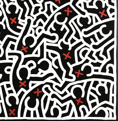 Keith Haring Untitled (April ) " Poster Pop Art