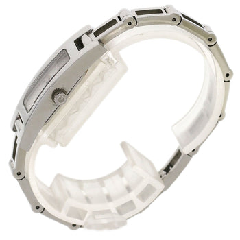 Steel GUCCI Square face Watches 3900L Stainless Steel/ Stainless