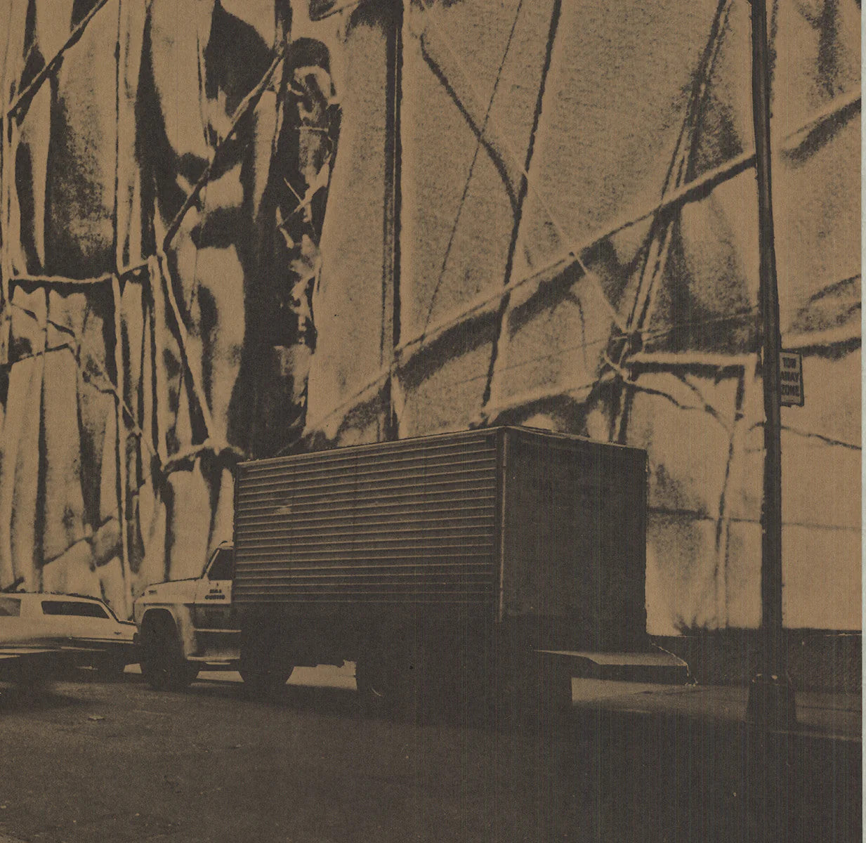 Javacheff Christo Museum Of Modern Art Wrapped " Offset Lithograph 1