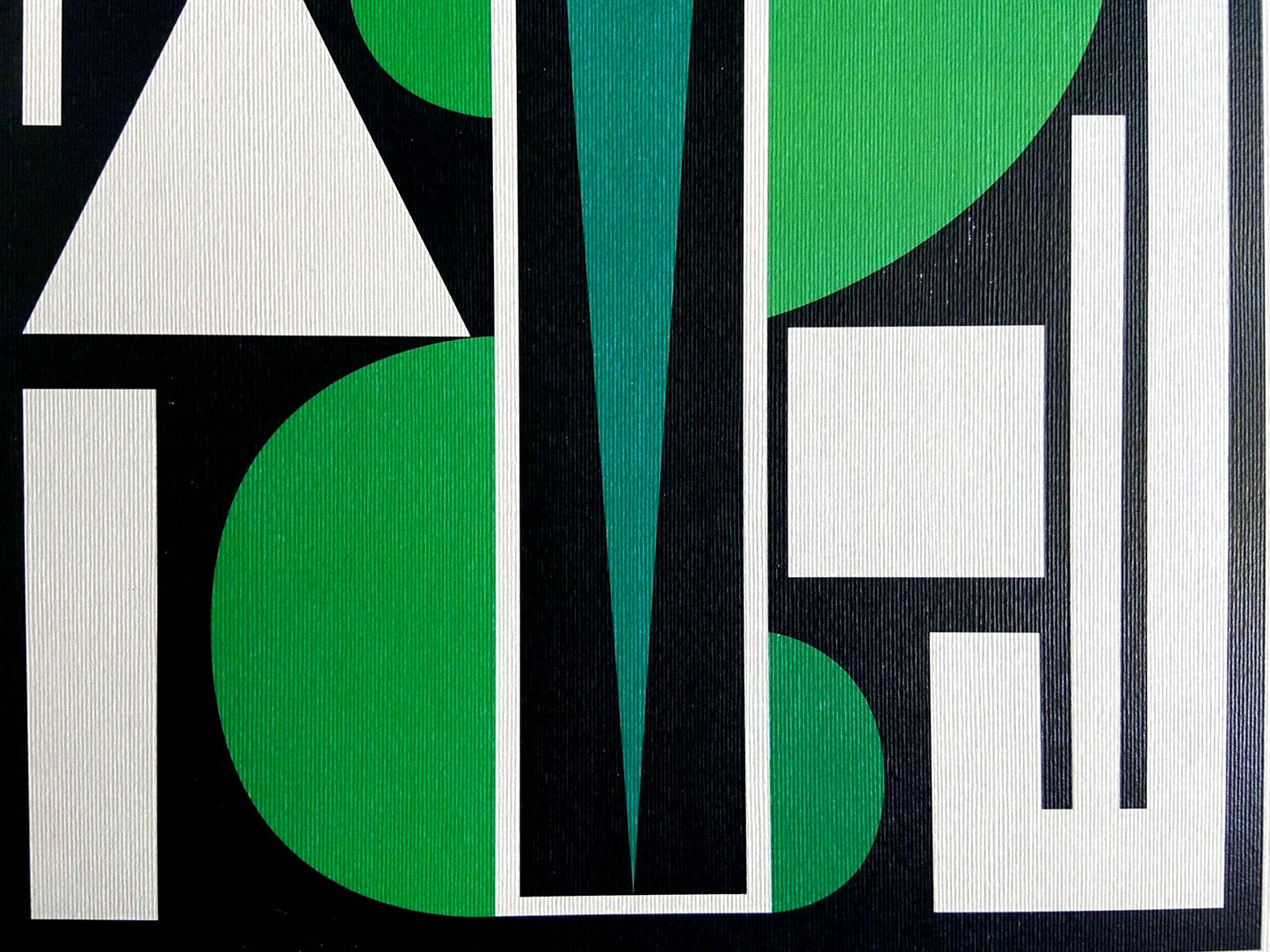 Auguste Herbin Lithograph Coa Numbered Stamped Certified 180 Ex