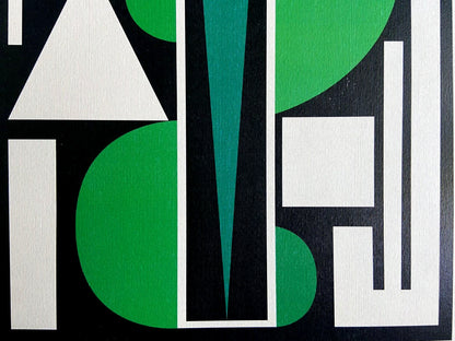 Auguste Herbin Lithograph Coa Numbered Stamped Certified 180 Ex
