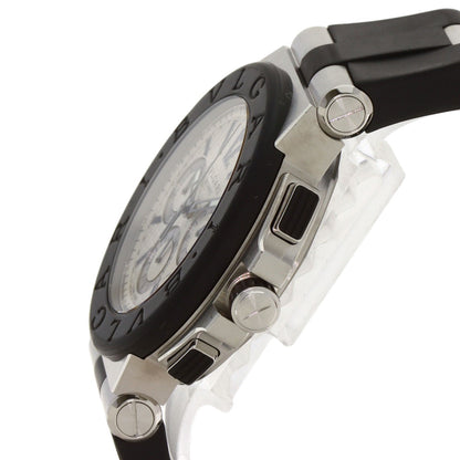 Bvlgari Diagono Chronograph Watches Dg42Svch Stainless Steel/Rubber