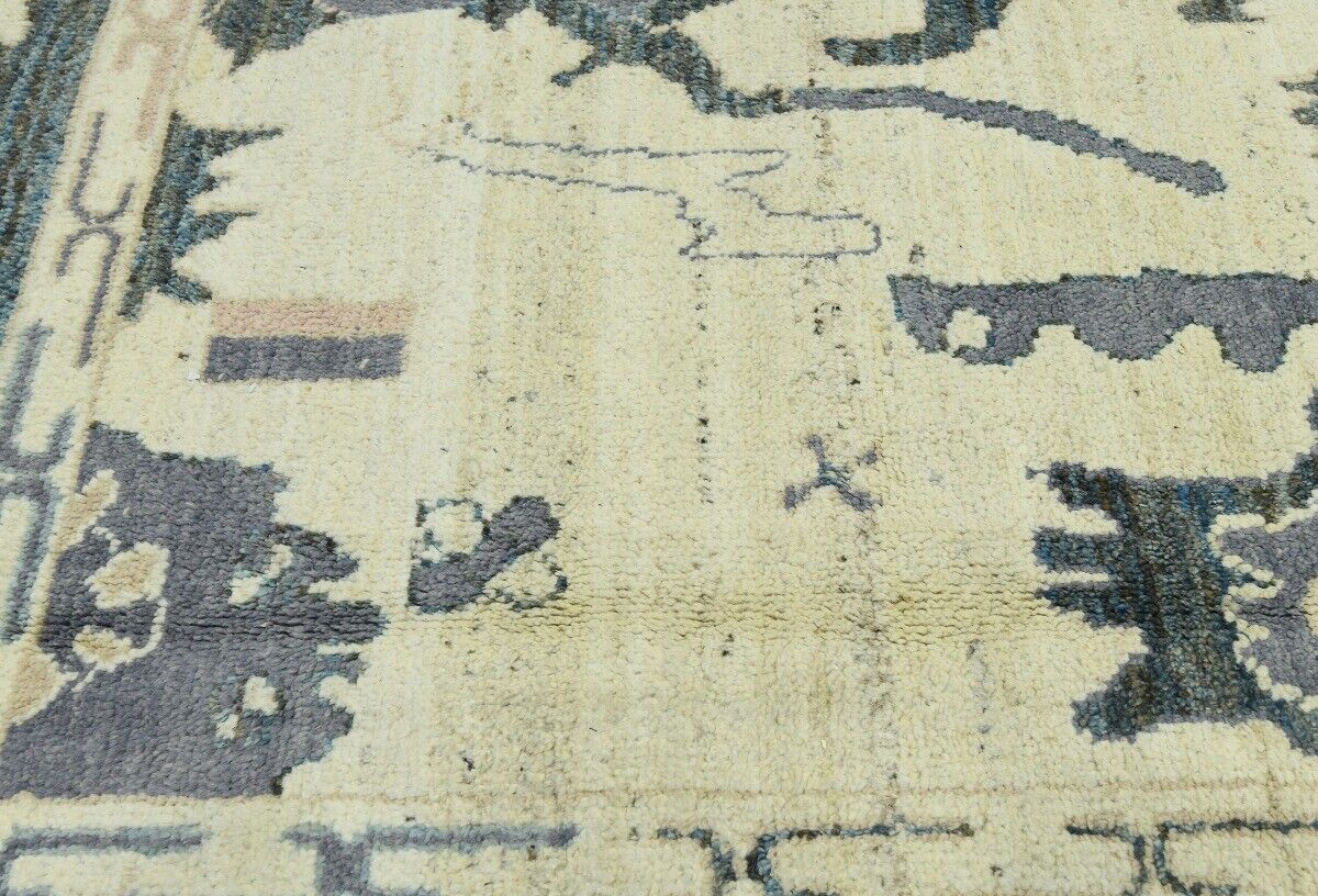 8X10 Ft Oushak Peshawar Oriental Rug Floral