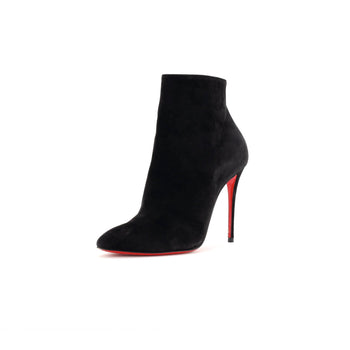 Christian Louboutin Women'S Eloise Heeled Ankle Boots Suede 100