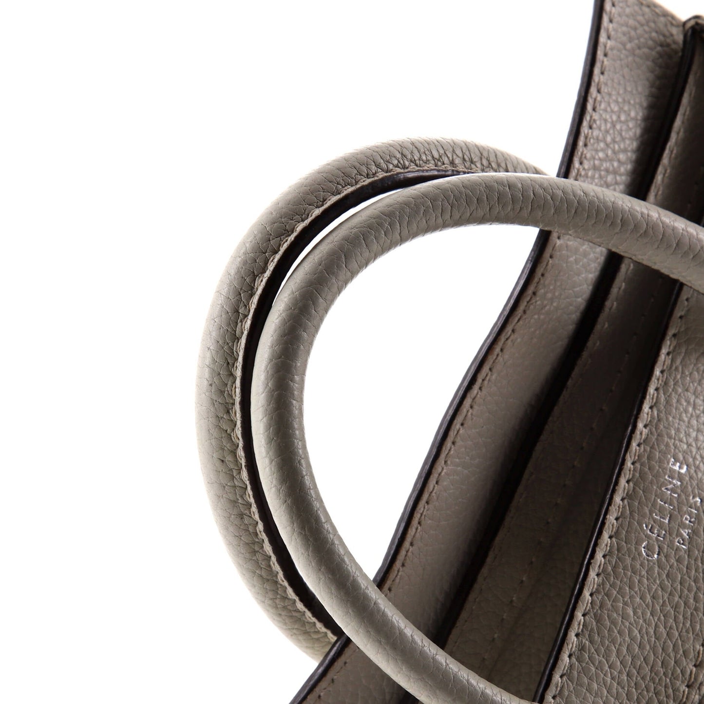 Celine Luggage Bag Grainy Leather Nano