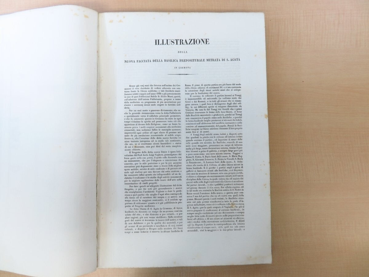 A Collection Of Architectural Works Luigi Voghera 1842 Raccolta Dei Disegni