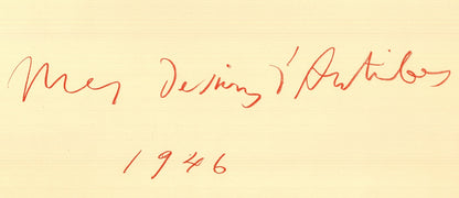 Pablo Picasso Mes Dessins D'Antibes (Cover Only) " Lithograph Cu