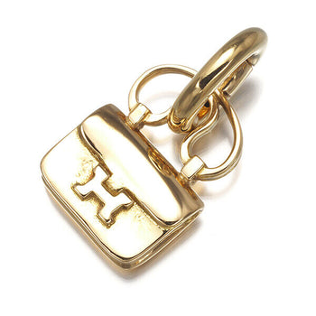Hermes Pendant Constance Charm 18K 750 Yellow Gold