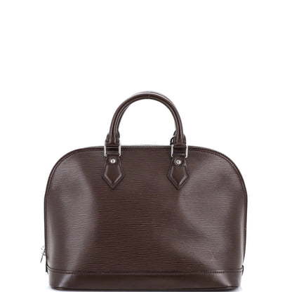 Louis Vuitton Vintage Alma Handbag Epi Leather Pm