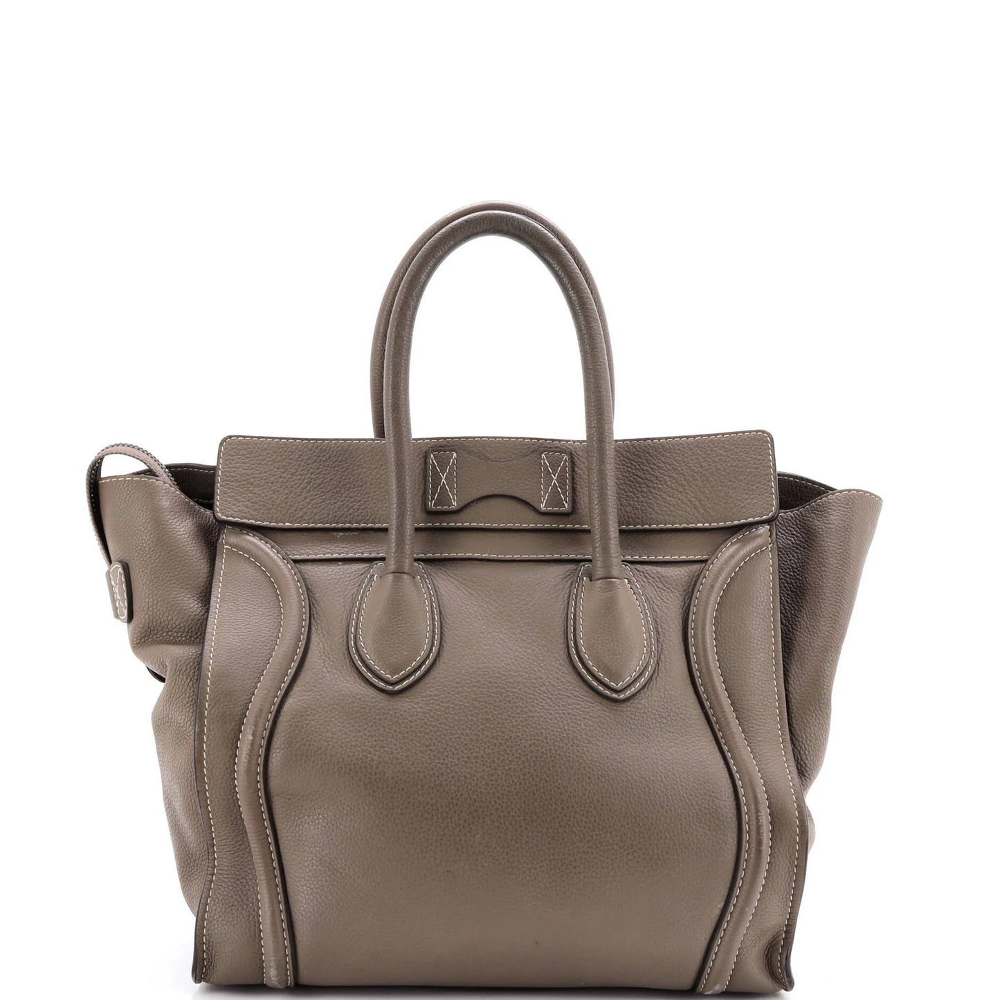 Celine Luggage Bag Grainy Leather Mini