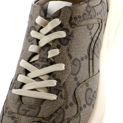 Gucci Rhyton Sneakers Jumbo Gg Coated Canvas