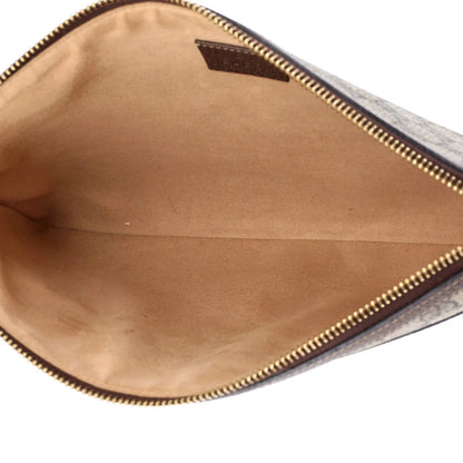 Gucci Ophidia Zip Pouch Gg Coated Canvas Large