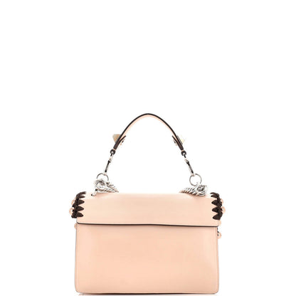 Fendi Kan I Bag Beaded Whipstitch Leather Medium