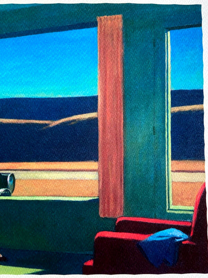 Edward Hopper, Lithograph Coa (Hand-Numbered Signed Limited)