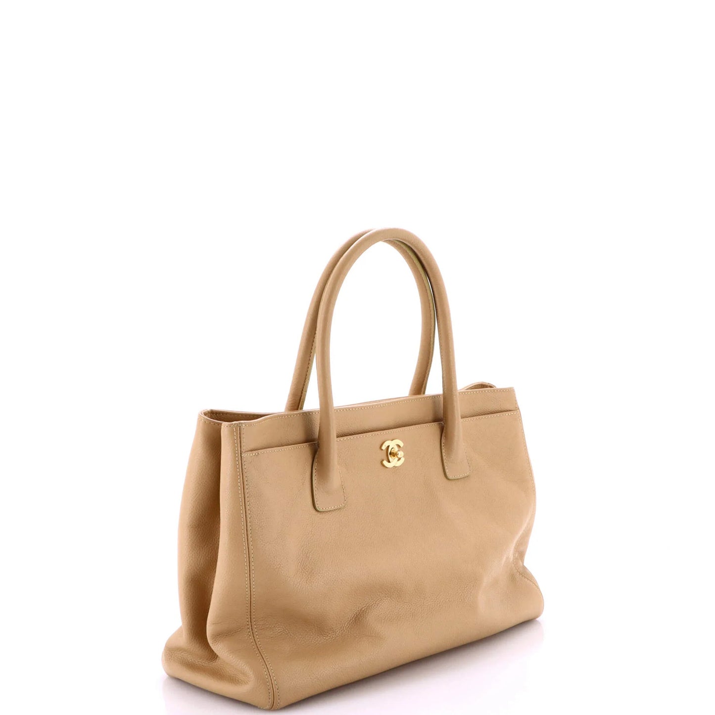 Chanel Cerf Executive Tote Leather Medium