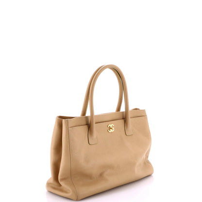 Chanel Cerf Executive Tote Leather Medium