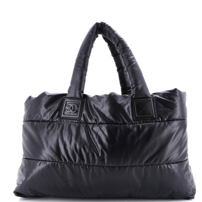 Chanel Coco Cocoon Reversible Tote Quilted Lambskin Large