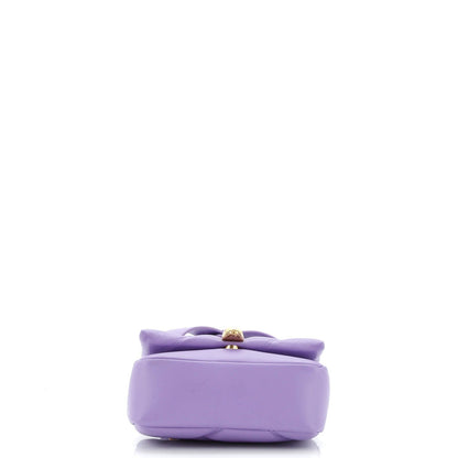 Bvlgari Serpenti Cabochon Messenger Bag Diagonal Quilted Leather Mini