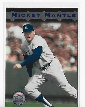 Mickey Mantle 1996 Topps Stadium Club #Mm13 Card