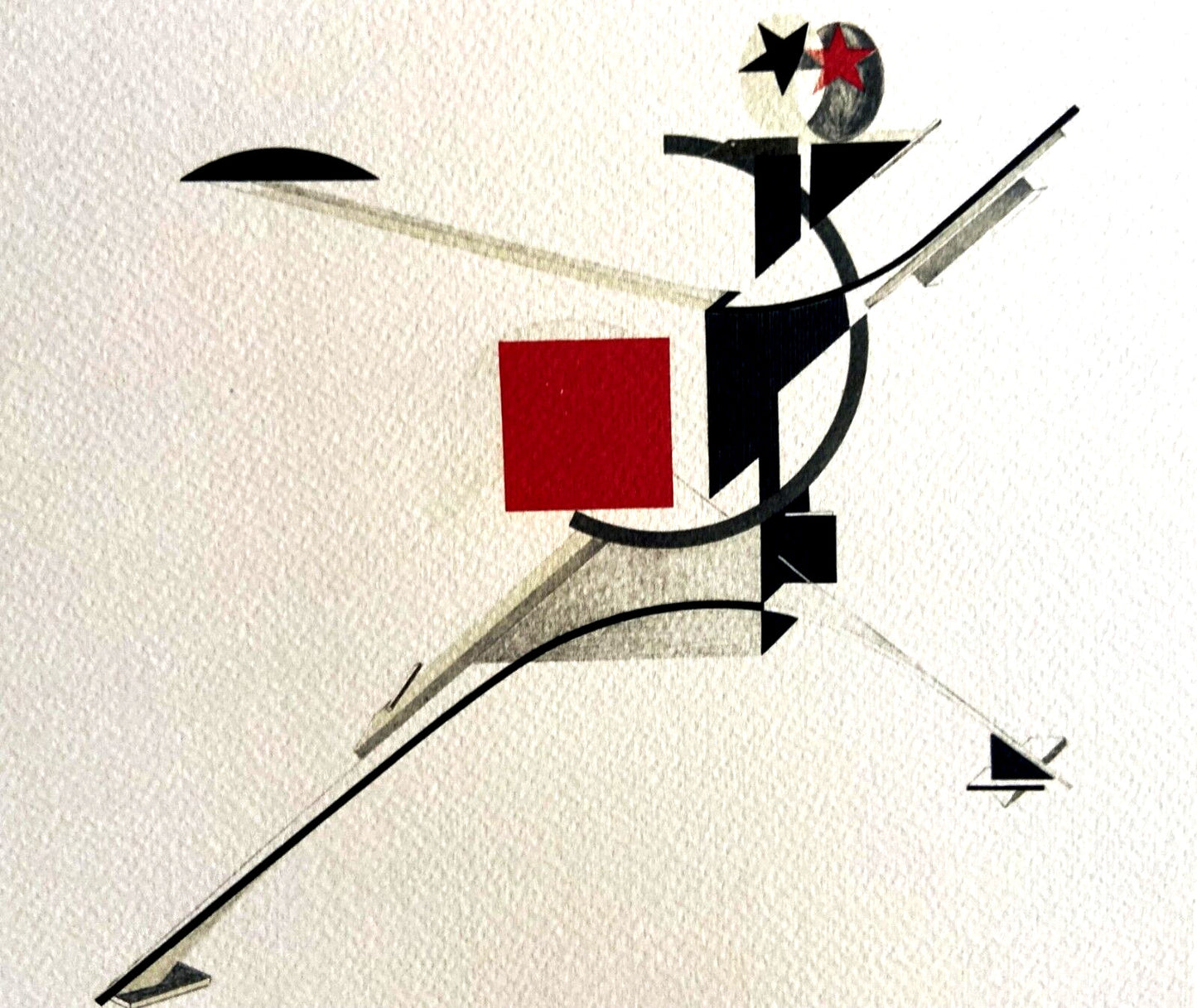 Lissitzky Lithograph 1976