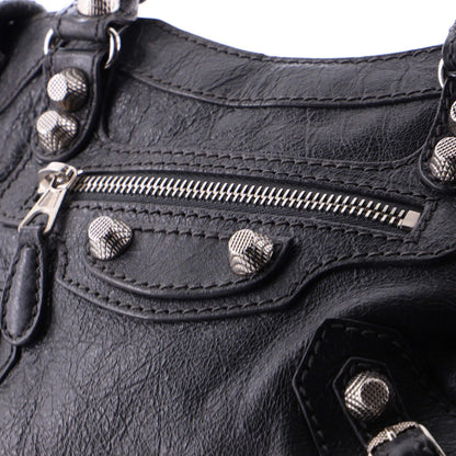 Balenciaga City Classic Studs Bag Leather Mini