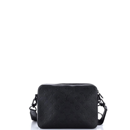 Louis Vuitton Trio Messenger Bag Monogram Shadow Leather