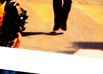 Monaco Grand Prix 1969 Authentic Original Printing Rare Poster Artwork Maestri