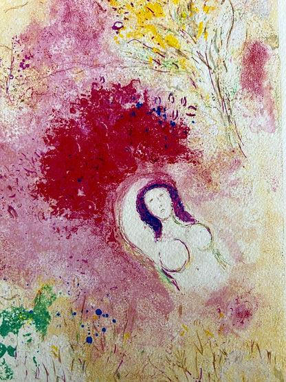 Marc Chagall Lithograph 1978 (Coa Signed) Hand Numbered Crayon Rare